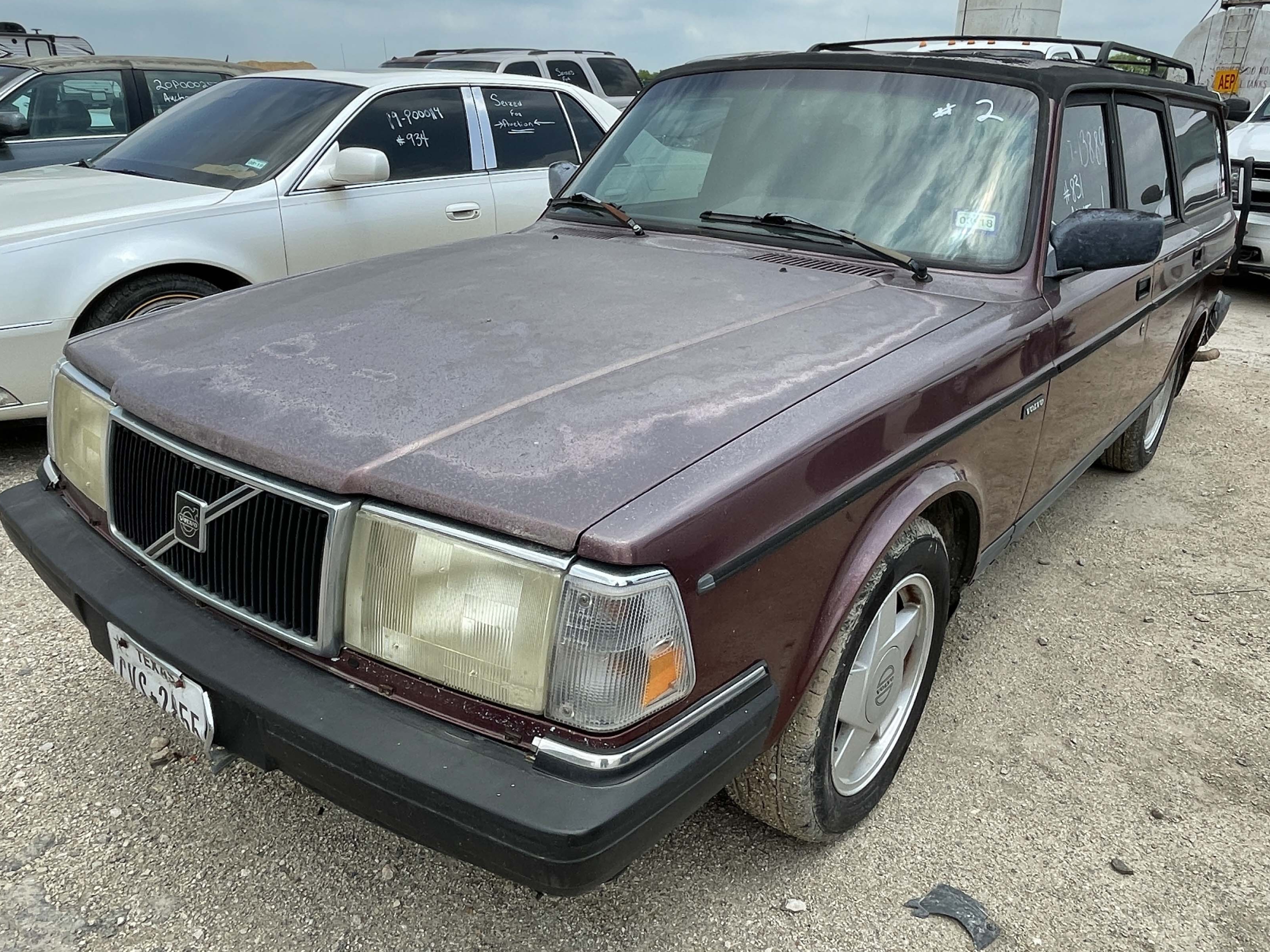 Brown Volvo Car
